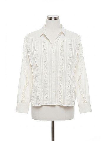 Mother Women's The Shakespeare In The Park Blouse in Off White (view 1)