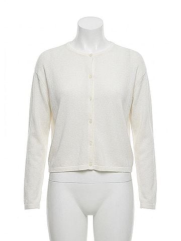 Wishlist Once Upon A Long Sleeve Cardigan in Ivory (view 1)