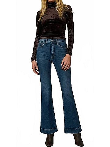 Joe's Jeans Molly Flare Jeans in Regalia (view 2)