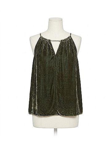 Velvet by Graham & Spencer Aleah Velvet Top in Marsh (view 1)