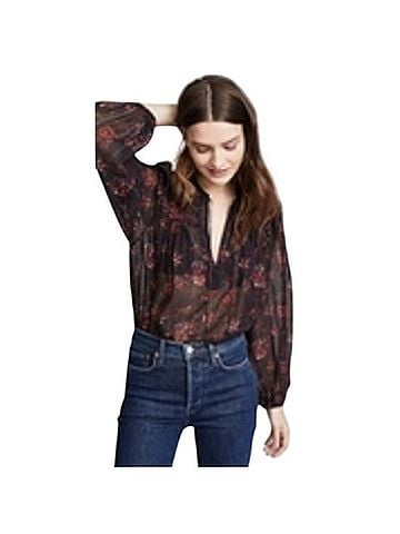 Ulla Johnson Constance Long Sleeve Blouse (view 1)