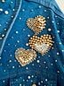 The Quacker Factory Blue Denim Jacket Size 3X - photo 9