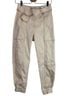 Ulla Johnson Solid Multi Color Ivory Track Pants Size 2 - photo 1