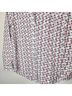 Grayson Threads 100% Cotton Bow Print White Red Long Sleeve Button-Down Shirt Size S - photo 6