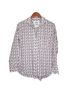 Grayson Threads 100% Cotton Bow Print White Red Long Sleeve Button-Down Shirt Size S - photo 1