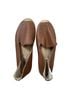 Soludos 100% Leather Brown Flats Size 10 - photo 1