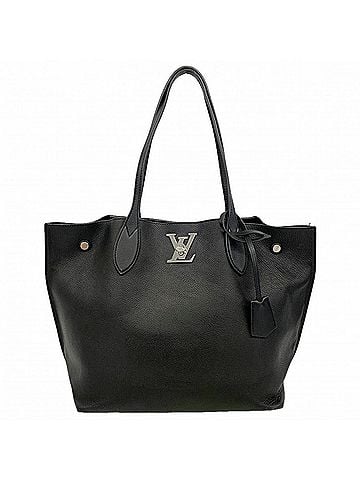 Louis Vuitton Louis Vuitton Tote Bag, Taurillon Leather, Lockme Go, M55028, Noir (Women's) (view 1)