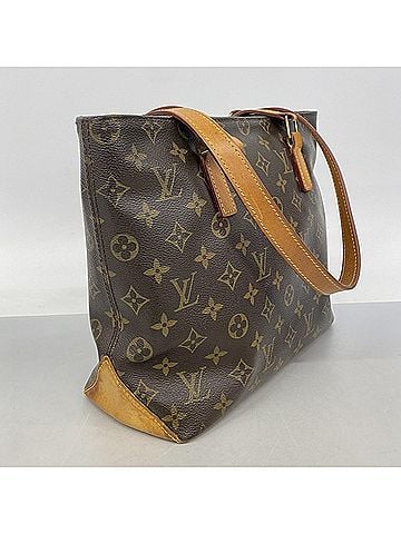 Louis Vuitton Louis Vuitton Monogram Cabas Piano Tote Bag M51148 Brown Women's (view 2)