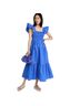 o.p.t Blue Casual Dress Size S - photo 3