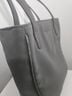 Coach 100% Leather Solid Gray Leather Tote One size - photo 3