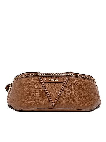 Versace Leather V Greca Signature Belt Bag (view 1)