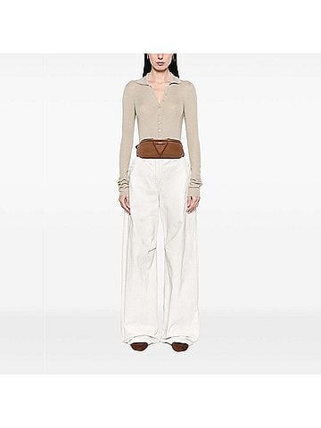 Versace Leather V Greca Signature Belt Bag (view 2)