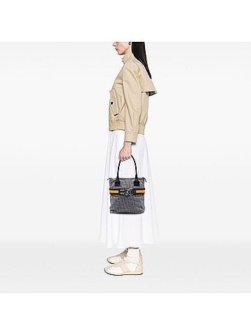 Dior Diorissimo Trotter Denim Flight Tote (view 2)