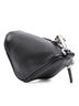 Prada 100% Leather Black Mini Soft Nappa Triangle Pouch One size - photo 3