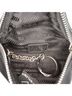 Prada 100% Leather Black Mini Soft Nappa Triangle Pouch One size - photo 5