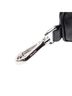 Prada 100% Leather Black Mini Soft Nappa Triangle Pouch One size - photo 7