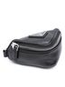 Prada 100% Leather Black Mini Soft Nappa Triangle Pouch One size - photo 8