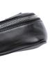 Prada 100% Leather Black Mini Soft Nappa Triangle Pouch One size - photo 9