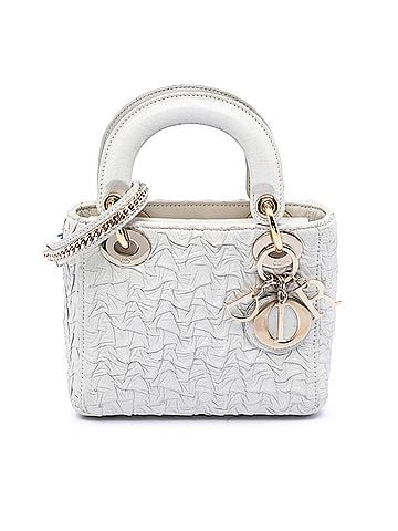 Dior Mini Wavy Crinkled Lambskin Lady Dior (view 1)