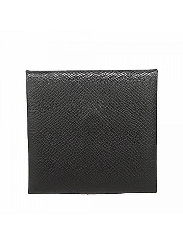 Hermès Hermes Bastia Verso Wallet/Coin Case, Veau Epsom Leather, Black, Canov, Y Stamp, Men's/Women's (view 1)
