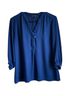Notations Blue Blouse Size S - photo 1