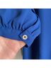 Notations Blue Blouse Size S - photo 5