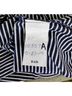 Lumiere Stripes Blue White Long Sleeve Blouse Size S - photo 5