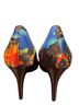 J. Renee Floral Multi Color Heels Size 7 - photo 2