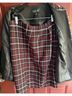 Black Label by Evan Picone Plaid Red Black White Jacket Size 10 - photo 3