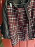 Black Label by Evan Picone Plaid Red Black White Jacket Size 10 - photo 4