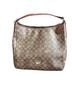 Coach Print Brown Leather Hobo One size - photo 1