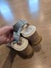 Sorel White Blue Wedges Size 8 - photo 5