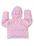 Alo 100% Polyester 8% Spandex 92% Polyester Solid Pink Jacket Size XS - photo 2