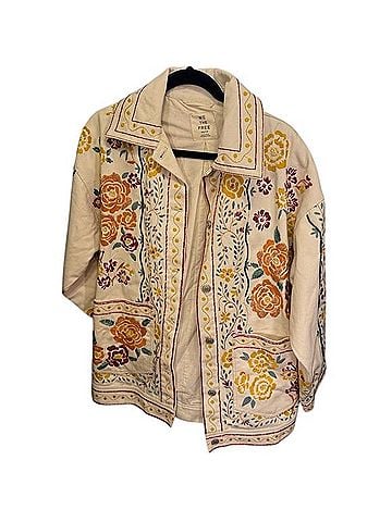 Free People Avery Embellished - pearled ivory *IR* Jacket (view 1)