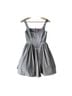 STAUD Silver Gray Cocktail Dress Size 0 - photo 1