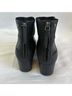 Ugg 100% Leather Solid Black Ankle Boots Size 8 - photo 5
