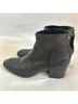 Ugg 100% Leather Solid Black Ankle Boots Size 8 - photo 7