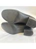 Ugg 100% Leather Solid Black Ankle Boots Size 8 - photo 6