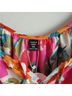 Shein Floral Red Pink Casual Dress Size 2X - photo 3