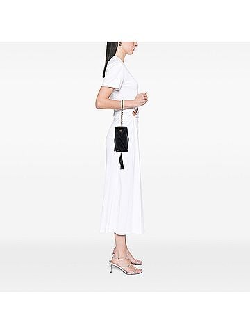 Chanel Metiers d'Art CC Lambskin Tassel Rectangle Clutch with Chain (view 2)