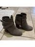 Gianni Bini 100% Suede Gray Ankle Boots Size 6 1/2 - photo 3