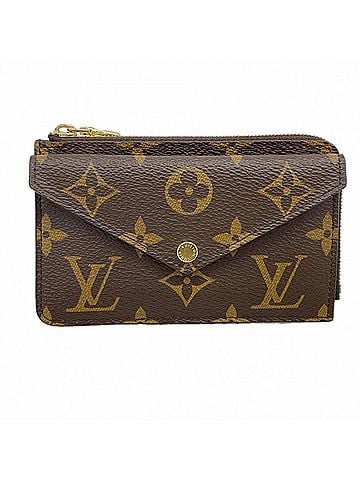 Louis Vuitton Louis Vuitton Monogram Portecarte Verso Wallet/Coin Case M69431 Brown Black Men's/Women's (view 1)