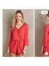 Anthropologie 100% Rayon Pink Romper Size S - photo 3