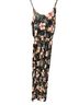 Lush Floral Black Multi Color Casual Dress Size S - photo 1