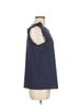 Draper James 100% Cotton Blue Sleeveless Blouse Size M - photo 3