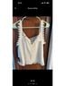 Lulus White Sleeveless Blouse Size M - photo 5