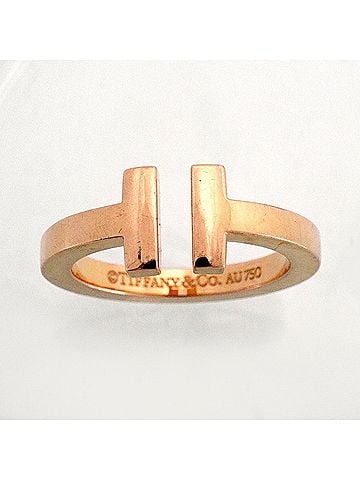 Tiffany & Co. Tiffany & Co. T-Square Ring, 18K Pink Gold (Women's) (view 2)