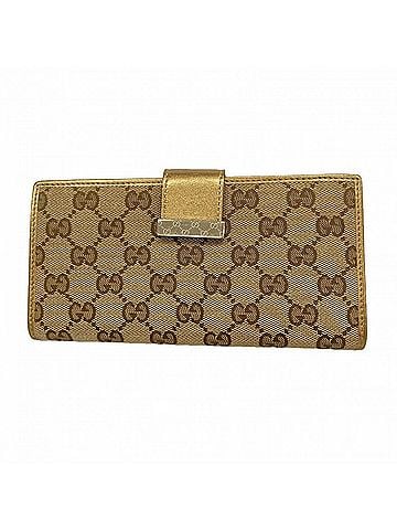 Gucci Gucci GG Canvas Long Wallet 212089 Brown Women's (view 1)