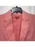 STAUD 100% Linen 100% Cotton Solid Pink Orange Blazer Size XS - photo 5