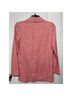 STAUD 100% Linen 100% Cotton Solid Pink Orange Blazer Size XS - photo 4